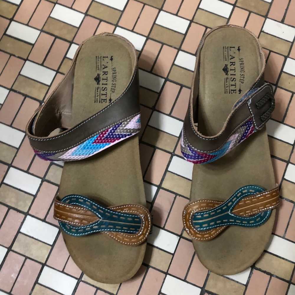 L’Artiste slip on sandals